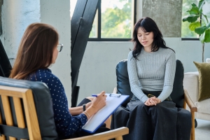Woman Having Indivisual Therapy to Stop Self-Sabotaging