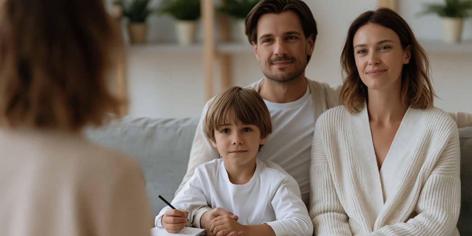 Couple Parent Differently Having Therapy with Their Child